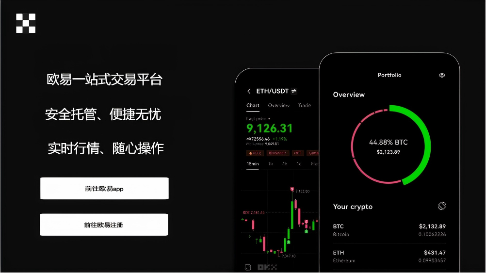 下载OK钱包页面展示